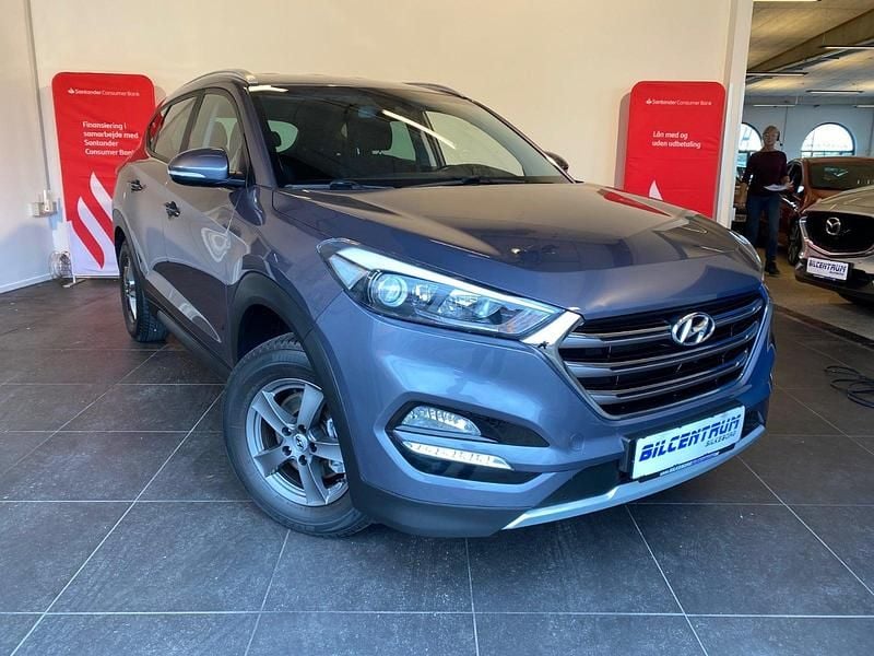 Brugt Hyundai Tucson Trend 115 HK (84 kW) 2016 Sølvmetal SUV