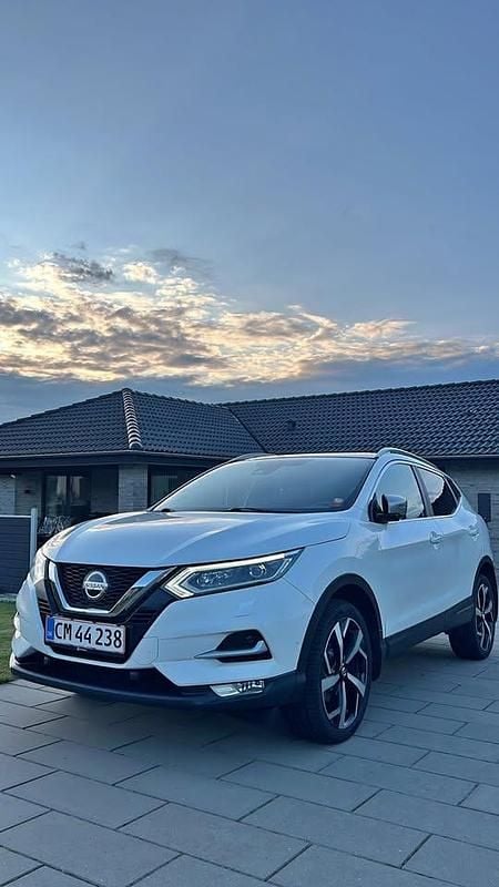 Hvid Brugt 2019 Nissan Qashqai Tekna+ SUV | 129.999 kr. (Super pris) - Billede 1/4