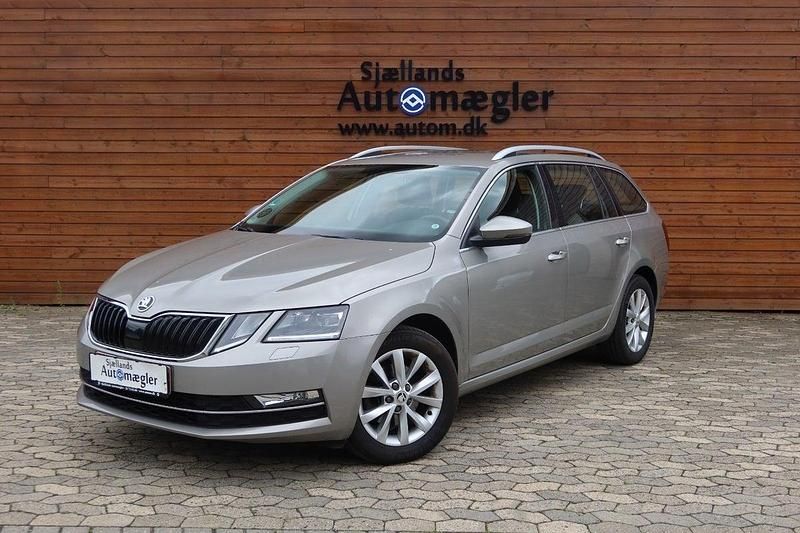 Beige Brugt 2019 Skoda Octavia Style Stationcar | 150.000 kr. (Super pris) - Billede 1/4