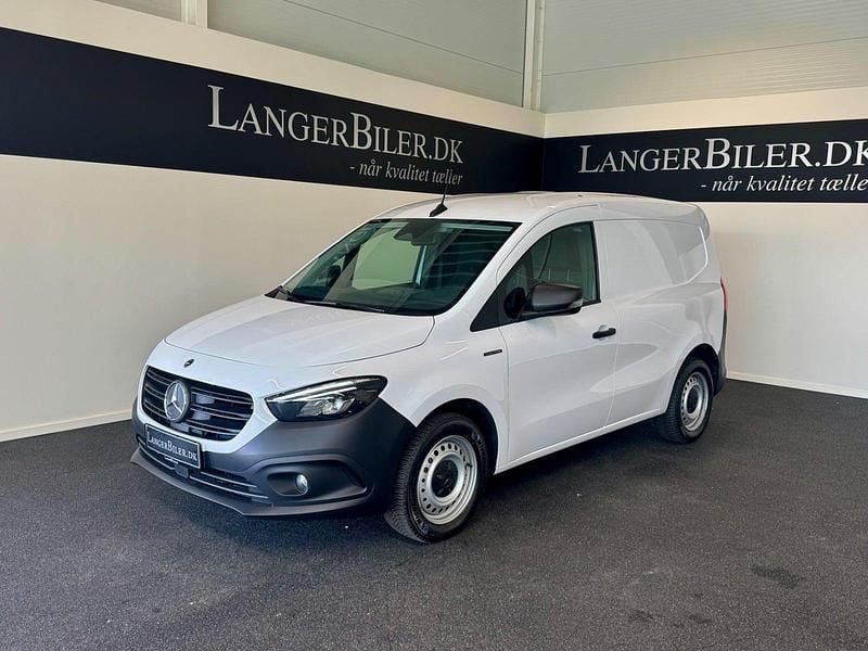 Hvid Brugt 2024 Mercedes eCitan Van | 169.500 kr. - Billede 1/4