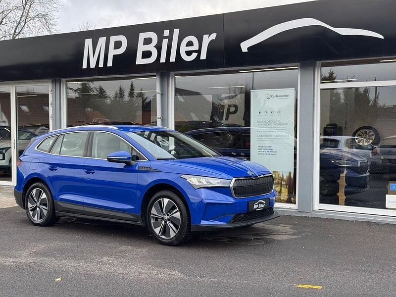 Blå Brugt 2023 Skoda Enyaq iV SUV | 289.900 kr. (God pris) - Billede 1/4