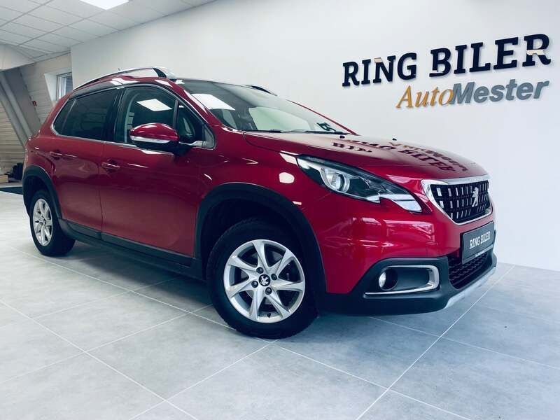 Rødmetal Brugt 2019 Peugeot 2008 Allure SUV | 139.800 kr. (Fair pris) - Billede 1/4