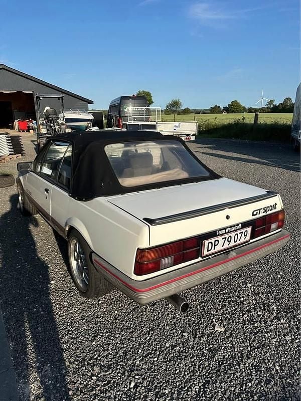 Brugt Opel Ascona 116 HK (85 kW) 1985 Cabriolet