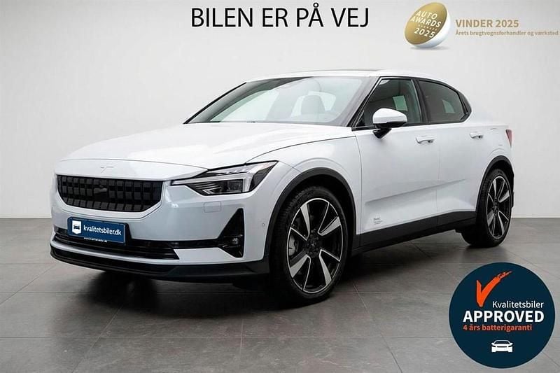 Brugt Polestar 2 300 kW (408 HK) 2021 Hvid Hatchback