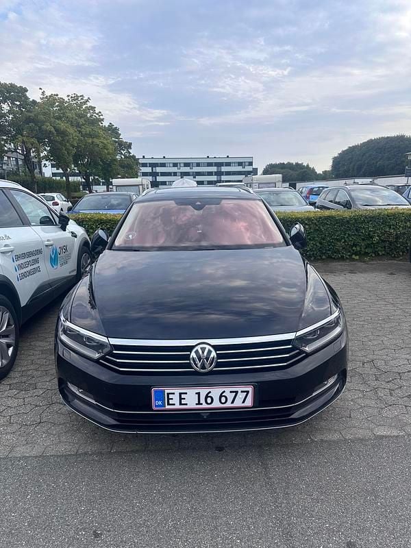 Sort Brugt 2015 VW Passat R-line Stationcar | 179.990 kr. (Lidt for dyr) - Billede 1/13