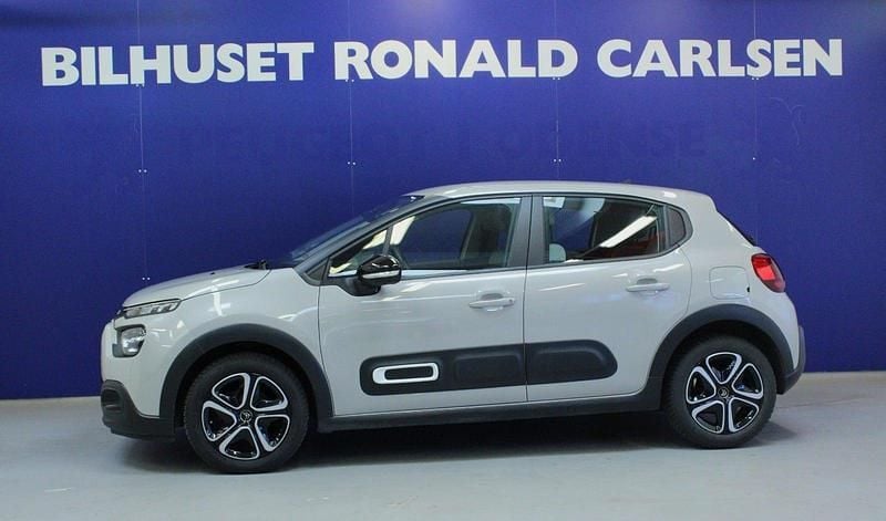 Gråmetal Brugt 2024 Citroën C3 PureTech Hatchback | 134.900 kr. (Fair pris) - Billede 1/4