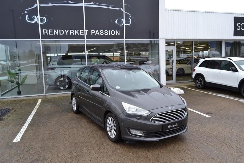 Brugt Ford C-MAX Titanium 125 HK (91 kW) 2015 Gråmetal MPV