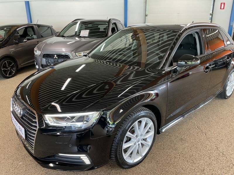 Sort Brugt 2017 Audi A3 Sportback e-tron Sedan | 189.900 kr. (Lidt for dyr) - Billede 1/4