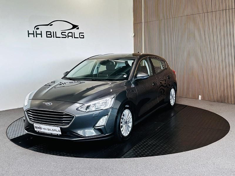 Grå Brugt 2018 Ford Focus Titanium Hatchback | 114.700 kr. (Fair pris) - Billede 1/4