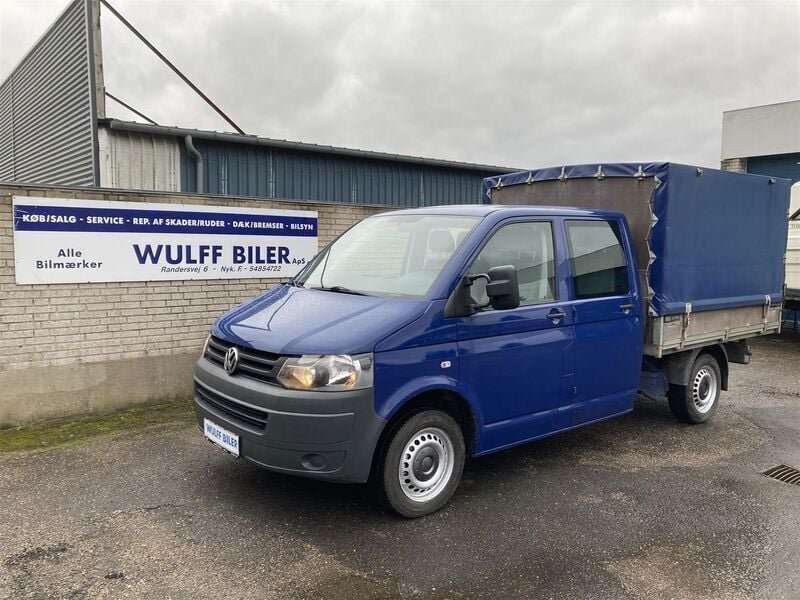 Blå Brugt 2011 VW T5 Van | 74.900 kr. - Billede 1/4