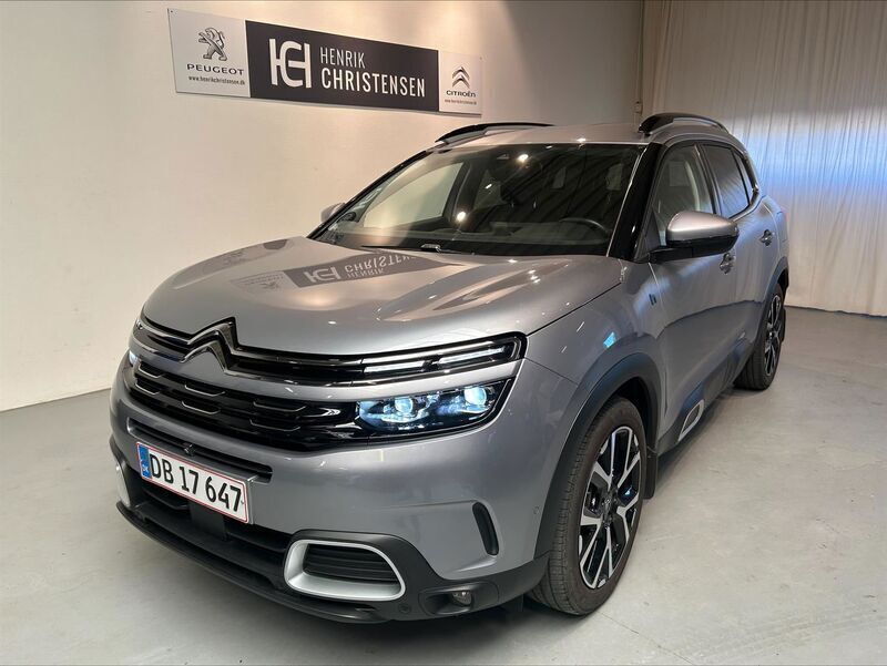 Grå artense metal Brugt 2021 Citroën C5 Aircross Shine SUV | 199.900 kr. (Fair pris) - Billede 1/4