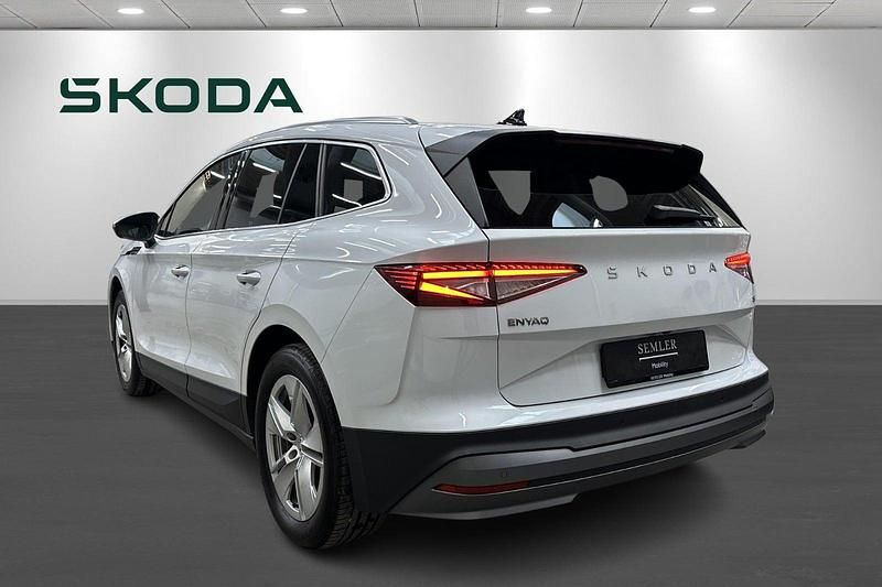 Brugt Skoda Enyaq iV 210 kW (286 HK) 2024 Hvidmetal SUV