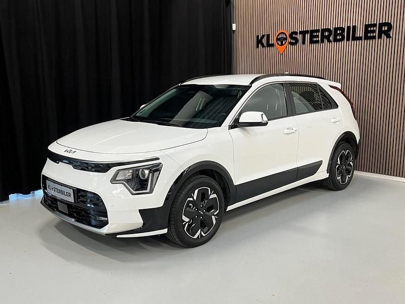 Hvid Brugt 2023 Kia e-Niro SUV | 209.700 kr. (God pris) - Billede 1/4