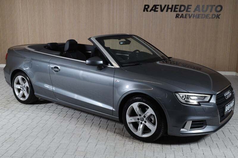 Gråmetal Brugt 2017 Audi A3 Cabriolet Sport Cabriolet | 269.900 kr. (Fair pris) - Billede 1/4