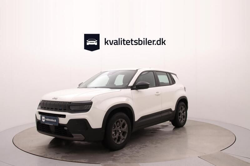 Hvid Brugt 2023 Jeep Avenger EV Longitude SUV | 174.900 kr. (Fair pris) - Billede 1/4