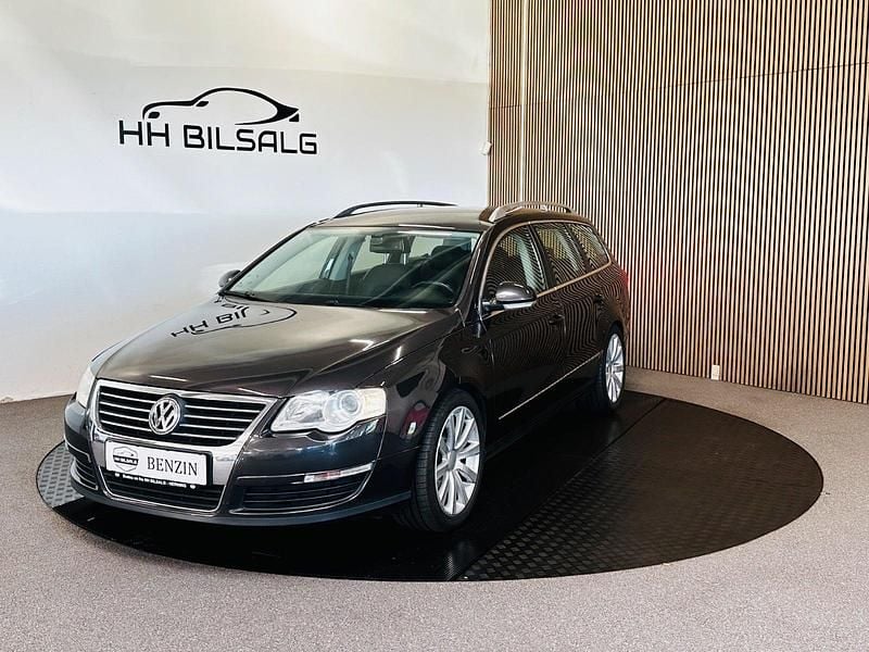 Brun Brugt 2009 VW Passat Highline Stationcar | 49.700 kr. (Dyr) - Billede 1/4