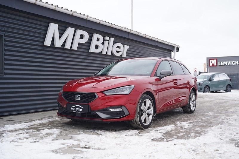 Rød Brugt 2021 Seat Leon FR Stationcar | 179.700 kr. (Fair pris) - Billede 1/4