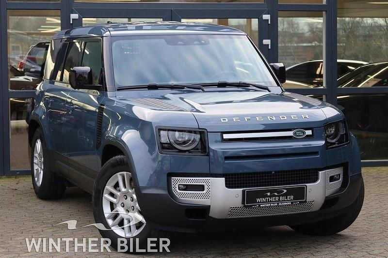 Blå Brugt 2021 Land Rover Defender Van | 549.900 kr. - Billede 1/4