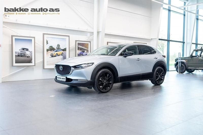 Sølvmetal Brugt 2023 Mazda CX-30 Homura-Line SUV | 259.900 kr. (Fair pris) - Billede 1/4