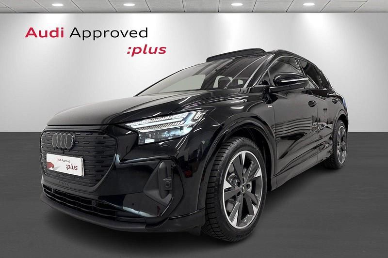 Sortmetal Brugt 2025 Audi Q4 e-tron S-Line SUV | 419.900 kr. (Dyr) - Billede 1/4
