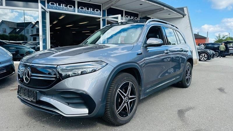 Gråmetal Brugt 2022 Mercedes EQB300 AMG line SUV | 299.900 kr. (Super pris) - Billede 1/4