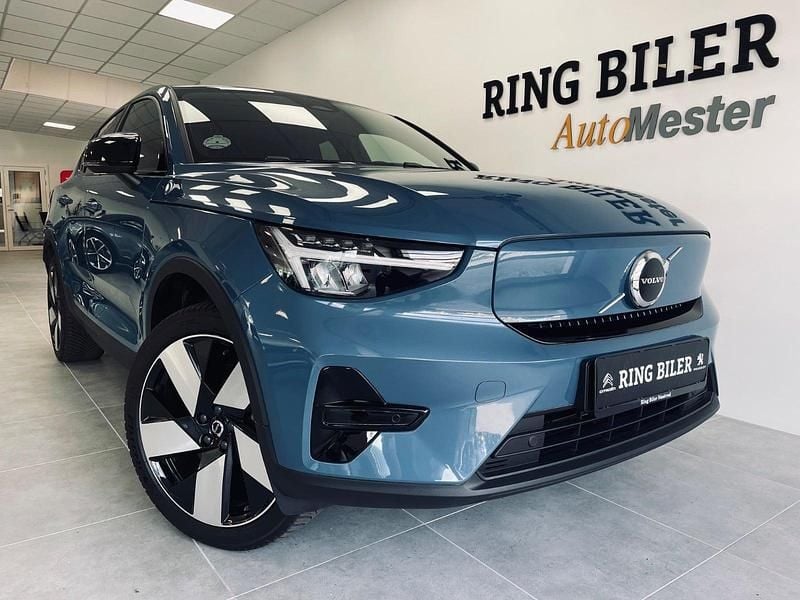 Blå Brugt 2023 Volvo C40 Plus SUV | 309.800 kr. (Fair pris) - Billede 1/3