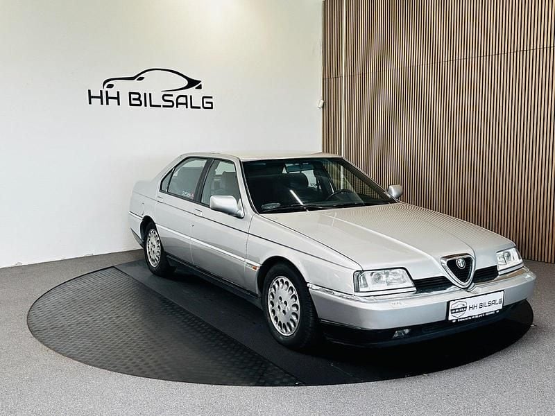 Brugt Alfa Romeo 164 140 HK (102 kW) 1993 Sølvmetal Sedan