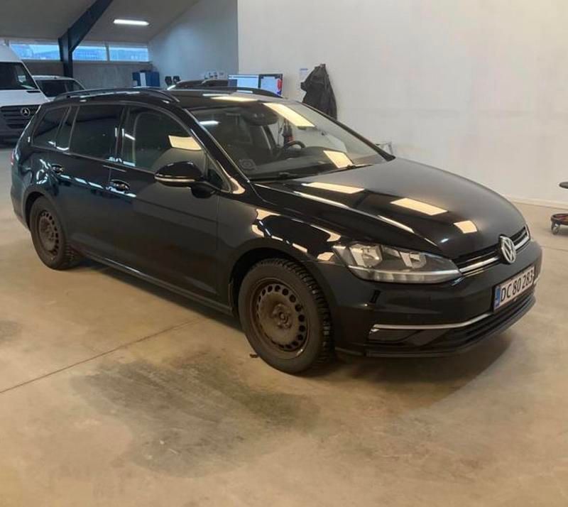 Brugt VW Golf VII Comfortline 125 HK (91 kW) 2017 Sort Stationcar