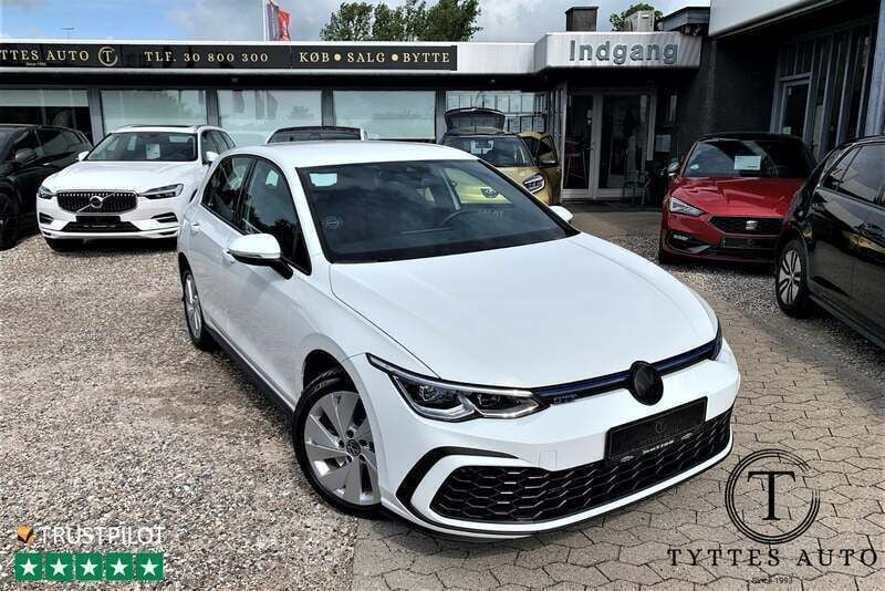 Hvidmetal Brugt 2021 VW Golf VIII GTE Hatchback | 229.800 kr. (God pris) - Billede 1/3