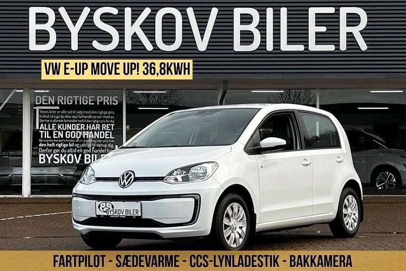 Hvid Brugt 2020 VW e-up! move up! Hatchback | 92.995 kr. (Fair pris) - Billede 1/4