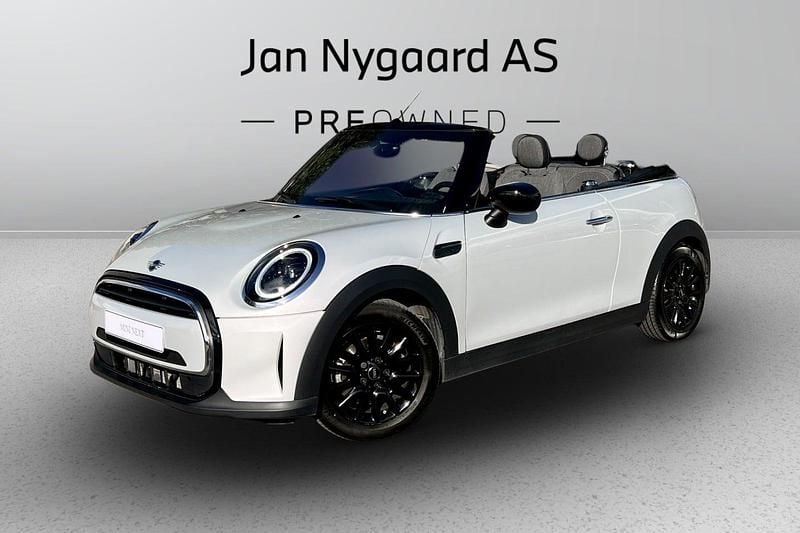 Sølvmetal Brugt 2022 Mini Cooper Cabriolet Essential Cabriolet | 329.000 kr. (Dyr) - Billede 1/4