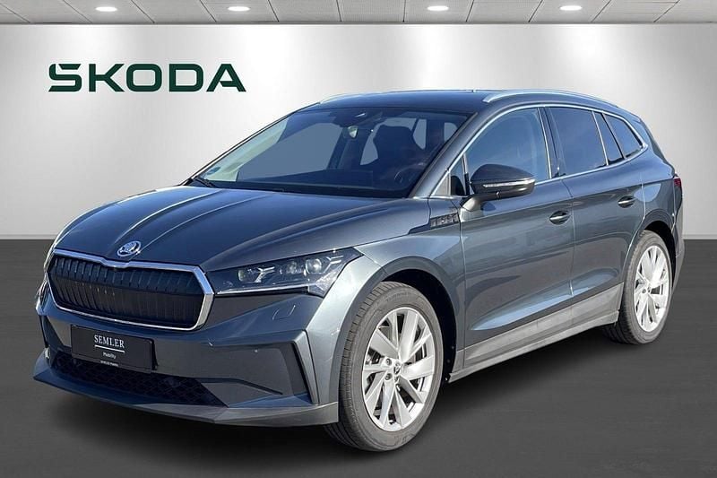 Gråmetal Brugt 2021 Skoda Enyaq iV Suite SUV | 269.900 kr. (Fair pris) - Billede 1/4