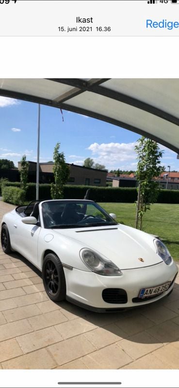 Hvid Brugt 1999 Porsche 911 Carrera Cabriolet | 395.000 kr. - Billede 1/1