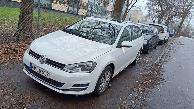 Brugt VW Golf VII Highline 150 HK (110 kW) 2014 Hvid Hatchback