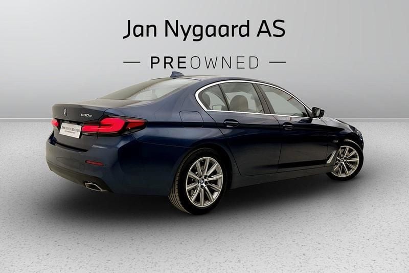 Brugt BMW 530e Sport Line 292 HK (214 kW) 2022 Blåmetal Sedan