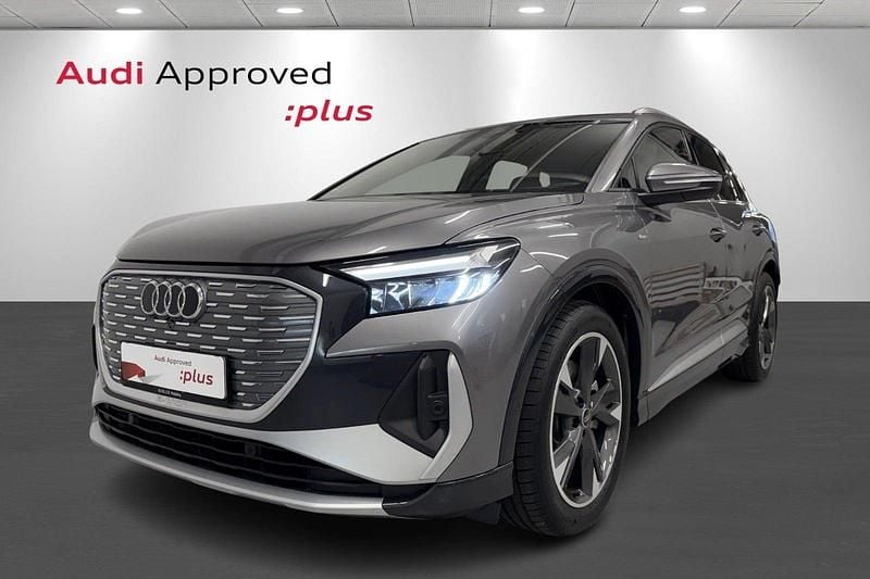 Gråmetal Brugt 2024 Audi Q4 e-tron SUV | 359.900 kr. (Fair pris) - Billede 1/4