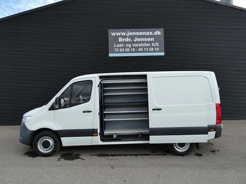 Hvid Brugt 2018 Mercedes Sprinter Van | 225.000 kr. - Billede 1/4