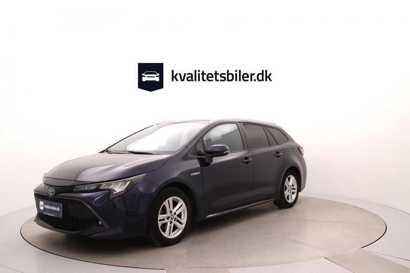 Mørkeblå Brugt 2021 Toyota Corolla Business Edition Stationcar | 219.900 kr. (Fair pris) - Billede 1/4