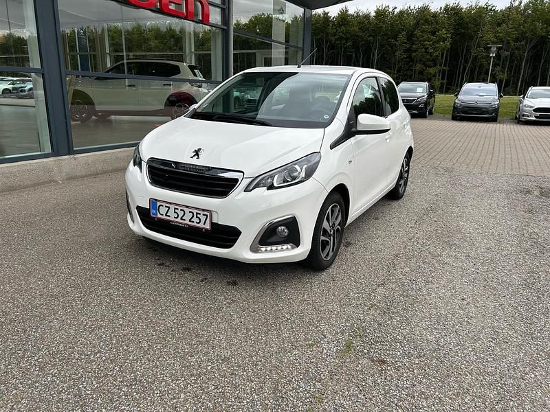 Hvid lipizan Brugt 2021 Peugeot 108 Hatchback | 89.900 kr. (Fair pris) - Billede 1/4