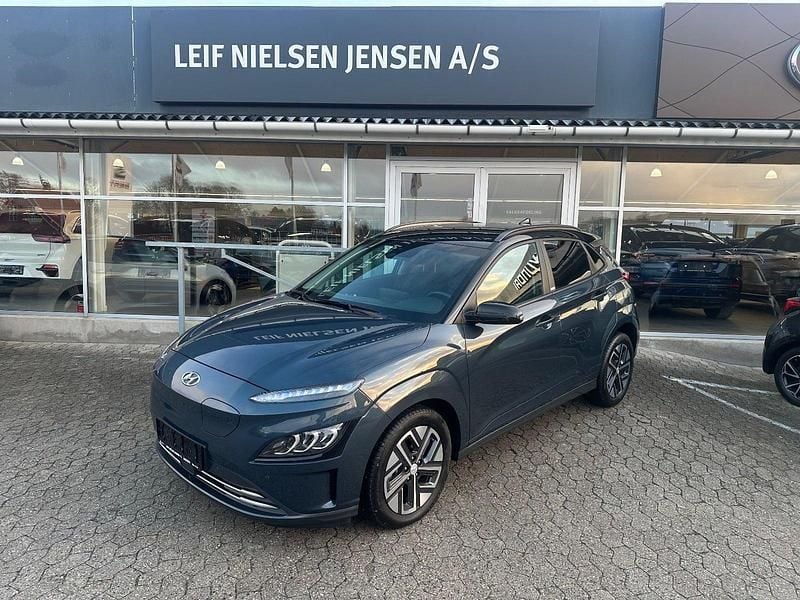 Mørkblåmetal Brugt 2021 Hyundai Kona Advanced SUV | 167.900 kr. (Fair pris) - Billede 1/4