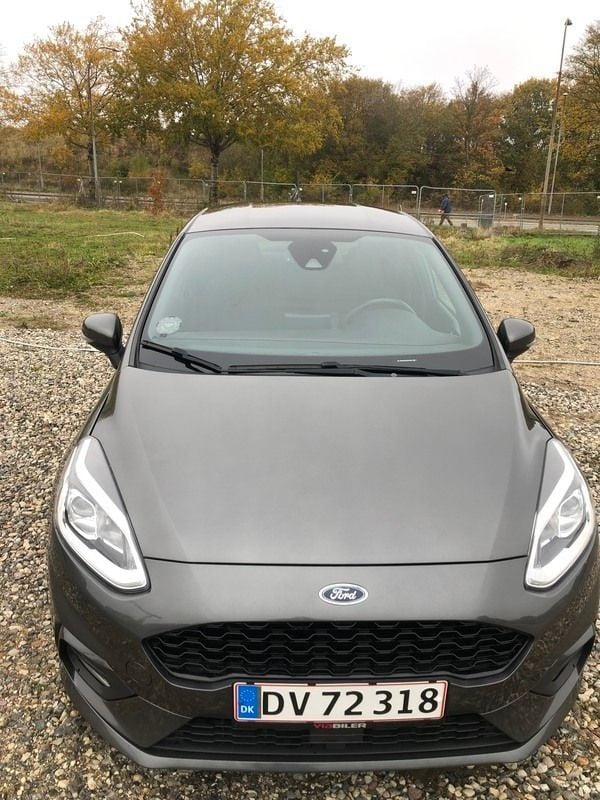 grå Brugt 2019 Ford Fiesta ST-Line Hatchback | 90.000 kr. (Super pris) - Billede 1/6