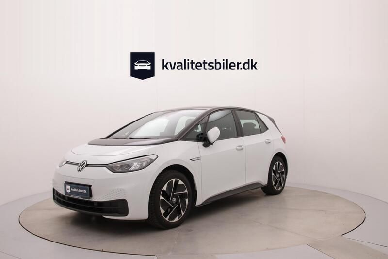 Hvidmetal Brugt 2021 VW ID.3 Pro Performance Hatchback | 154.900 kr. (God pris) - Billede 1/4