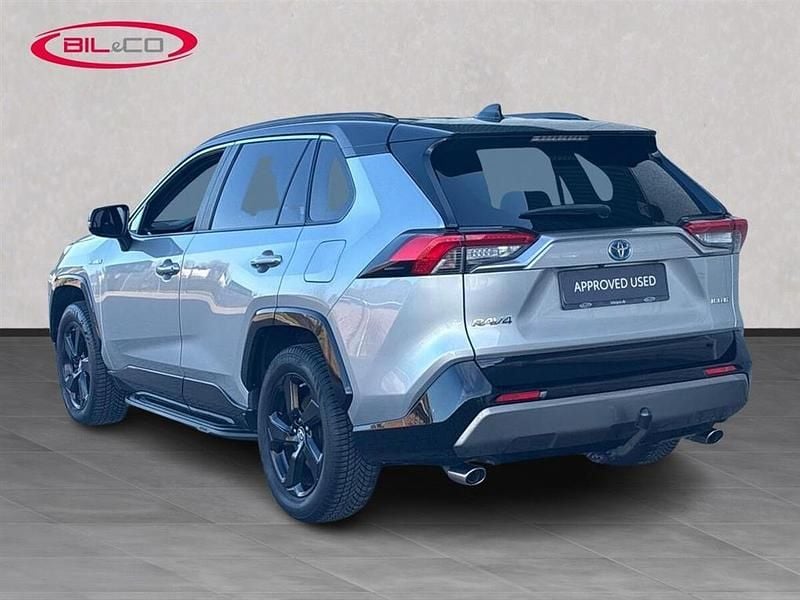 Brugt Toyota RAV4 Hybrid H3 Style 218 HK (160 kW) 2019 2qy1d6 zircon silver/218 atti SUV