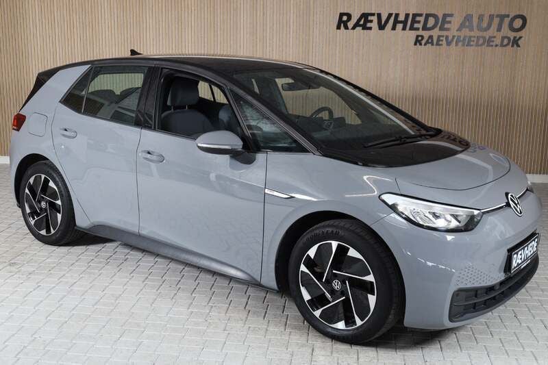 Grå Brugt 2021 VW ID.3 Pro Performance Hatchback | 162.900 kr. (God pris) - Billede 1/4