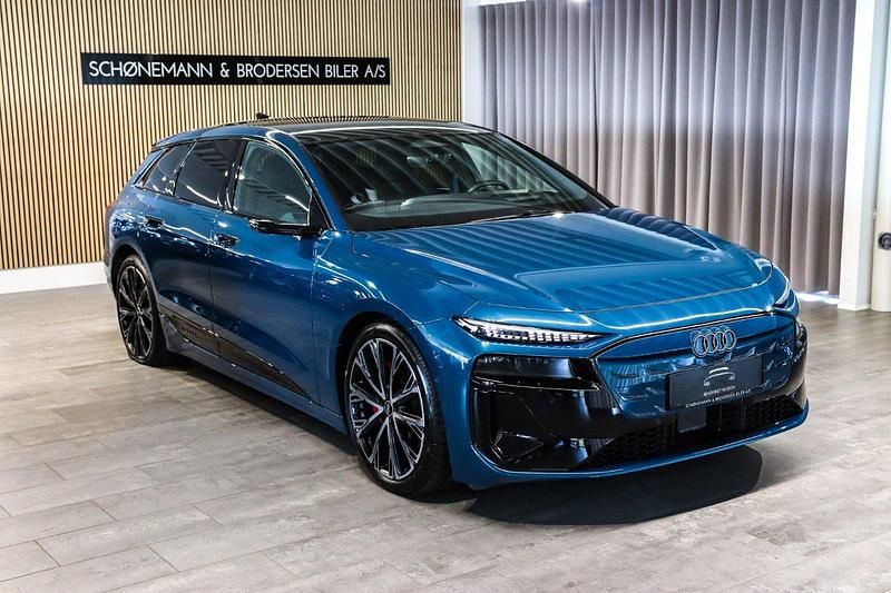 Mørkblåmetal Brugt 2025 Audi A6 e-tron S-line plus Stationcar | 679.900 kr. - Billede 1/4