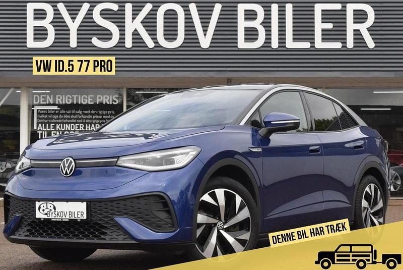 Blåmetal Brugt 2022 VW ID.5 Pro SUV | 249.995 kr. (Fair pris) - Billede 1/4