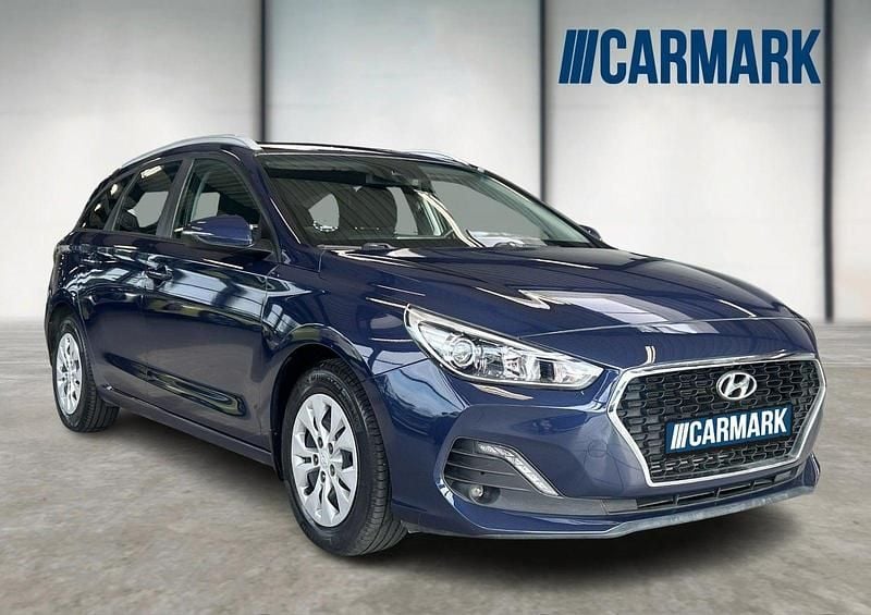 Blåmetal Brugt 2020 Hyundai i30 Trend Stationcar | 149.900 kr. (God pris) - Billede 1/4