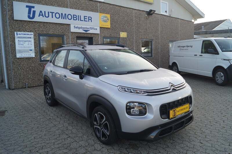 Sølvmetal Brugt 2019 Citroën C3 Aircross Platinum SUV | 59.899 kr. - Billede 1/4
