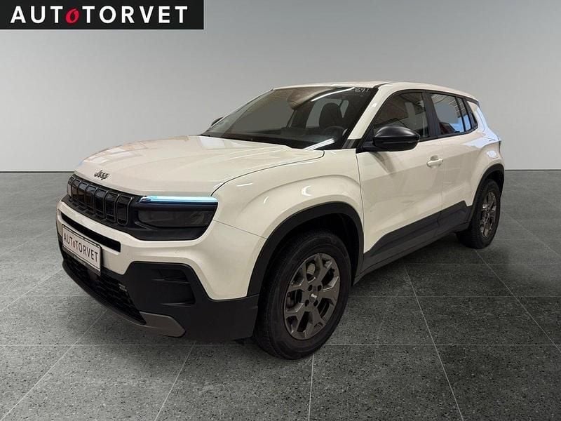 Hvid Brugt 2023 Jeep Avenger EV Longitude SUV | 157.700 kr. (Lidt for dyr) - Billede 1/4