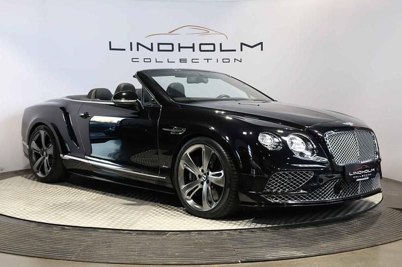 Brugt Bentley Continental GT 635 HK (467 kW) 2016 Sort Cabriolet